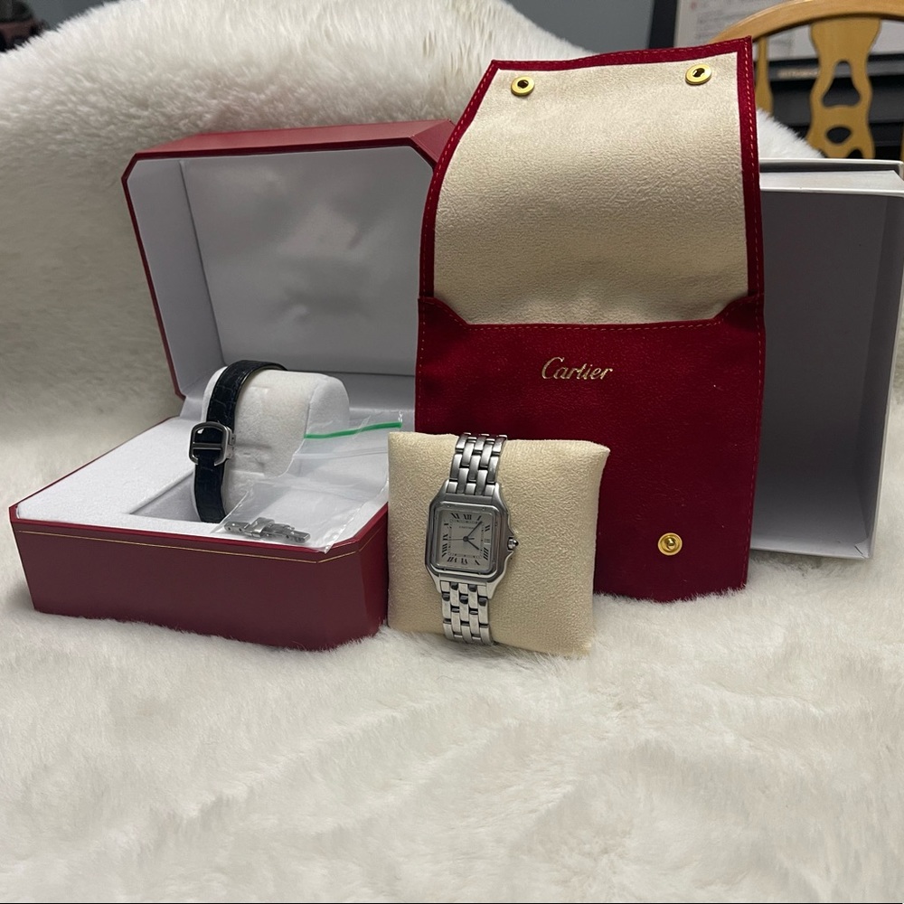 Large Cartier Panthere Datejust watch